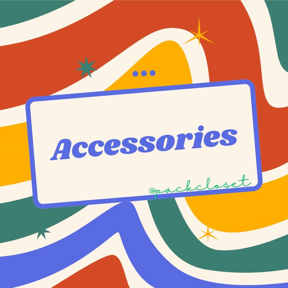 ▫️▫️Accessories Available at @packcloset.▫️▫️